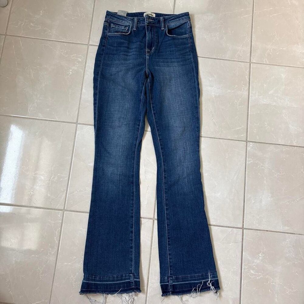 L-agence Women's Blue and Navy Jeans